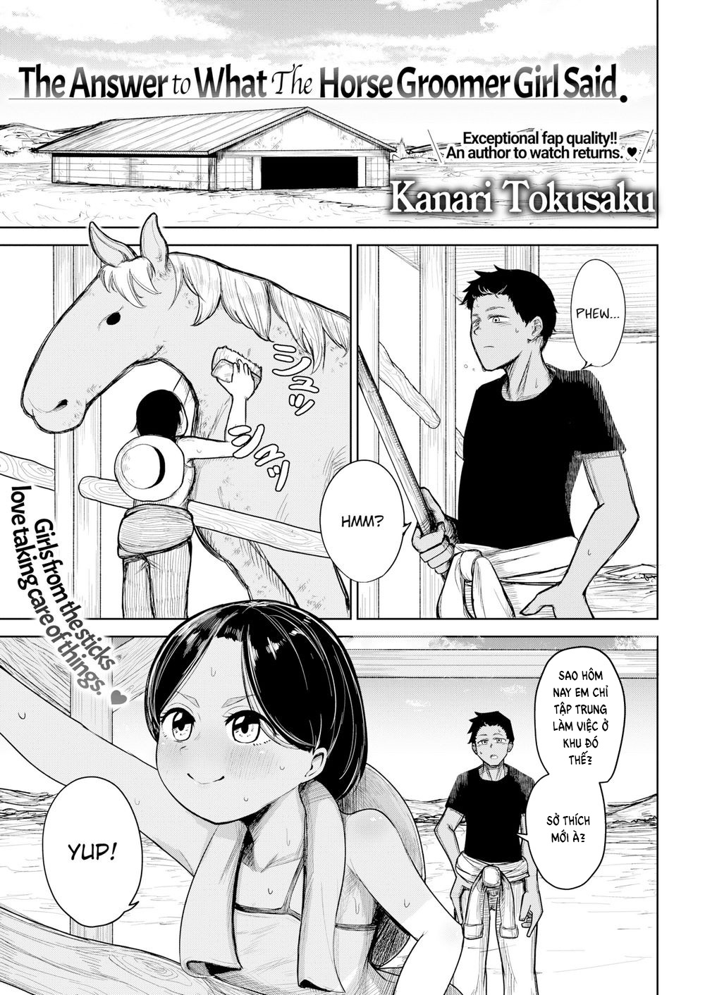 Hình ảnh 1605879217922_0 trong The Answer To What The Horse Groomer Girl Said - One Shot - Hentaimanhwa.net