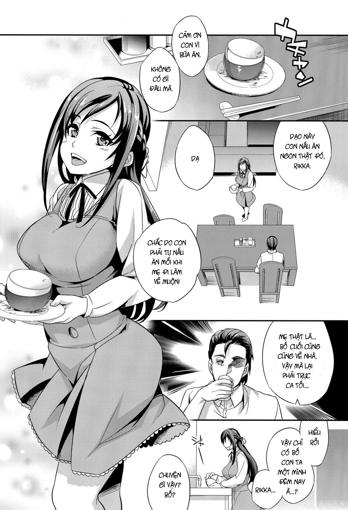 Hình ảnh 160592557973_0 trong The Circumstances Of Dad And Rikkas First Time - One Shot - Hentaimanhwa.net