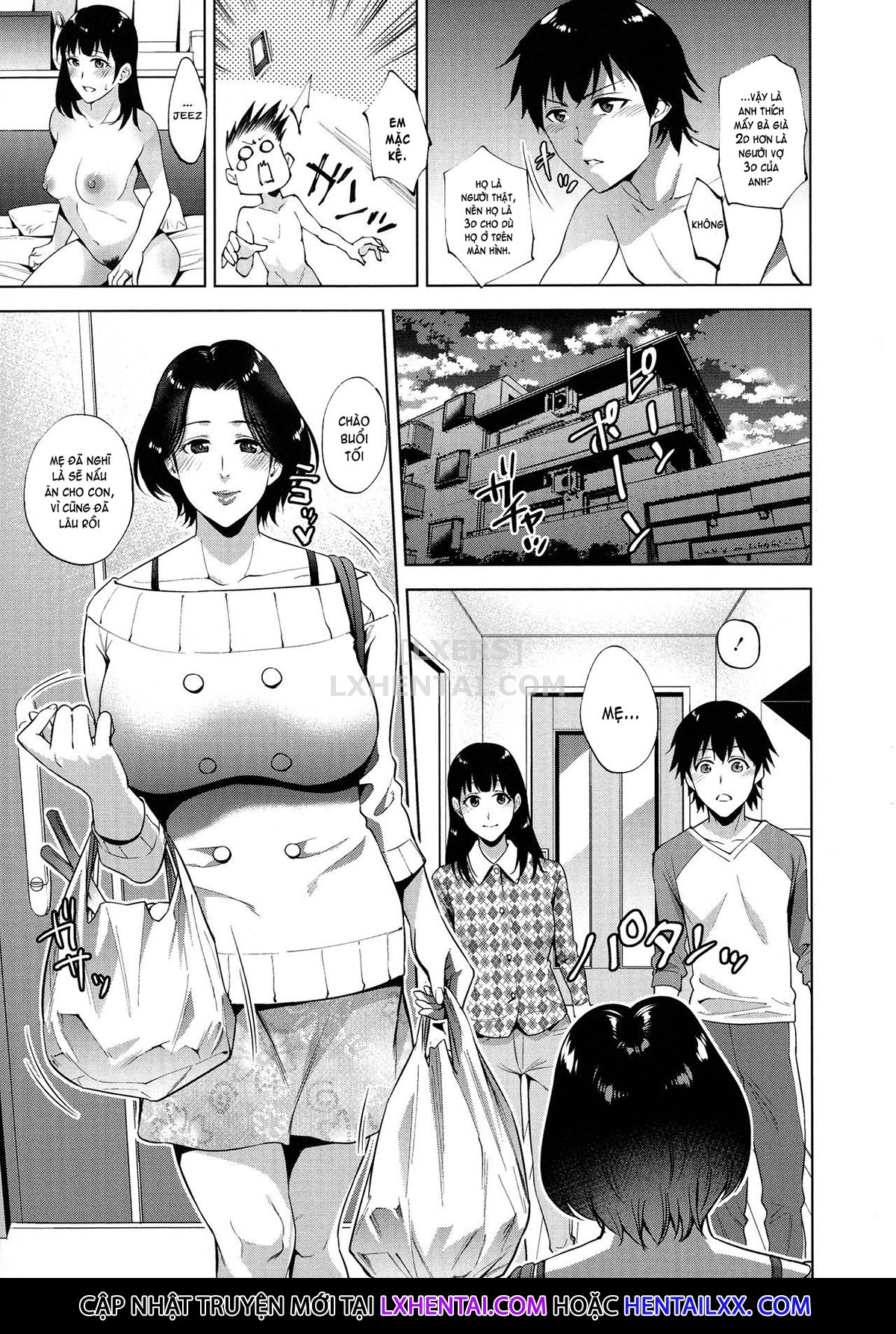 Xem ảnh 1615138960562_0 trong truyện hentai The Day I Connected With Mom - Chapter 3 - truyenhentai18.pro