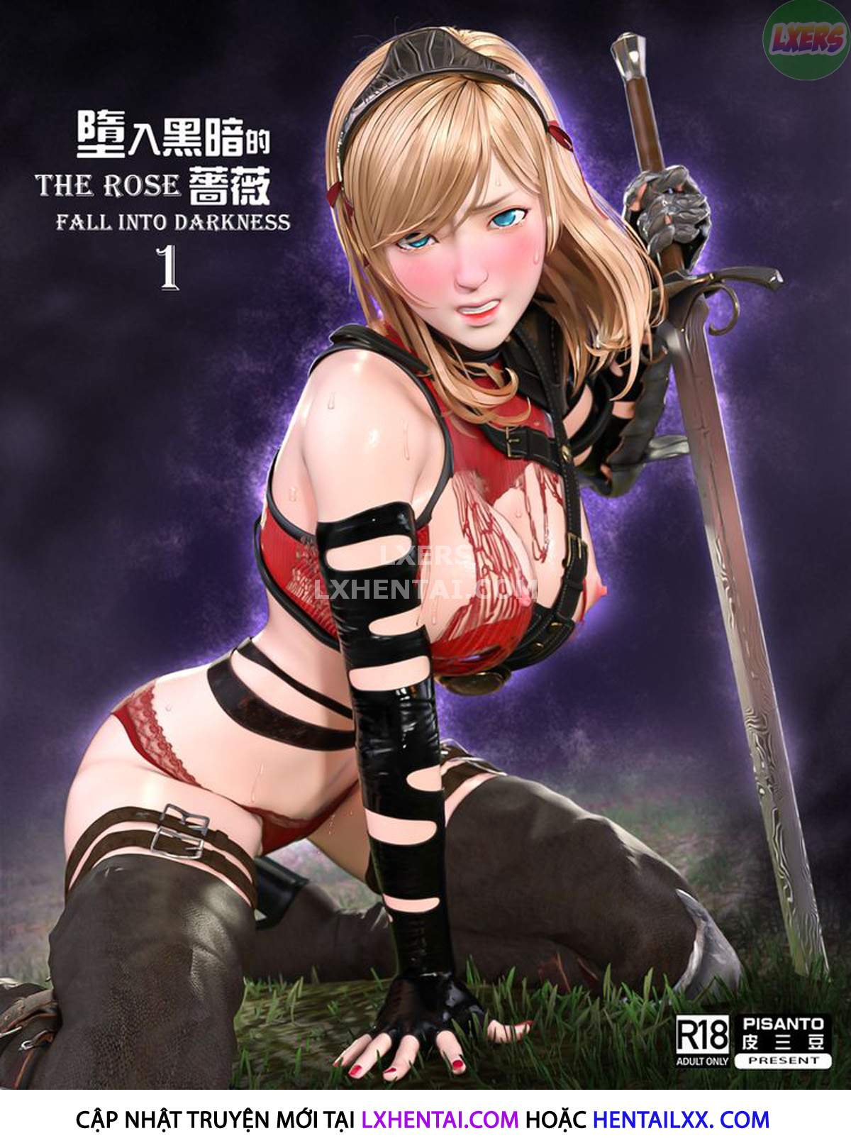 Xem ảnh The Rose Fall Into Darkness - Chapter 1 - 3 - Hentai24h.Tv