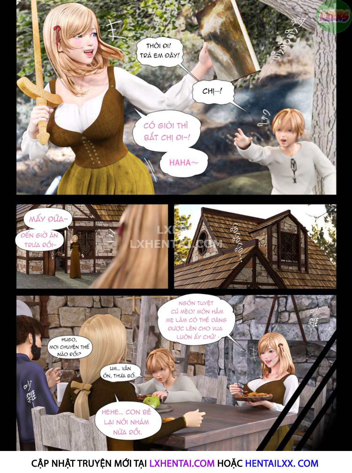 Hình ảnh 5 trong The Rose Fall Into Darkness - Chapter 2 - Hentaimanhwa.net