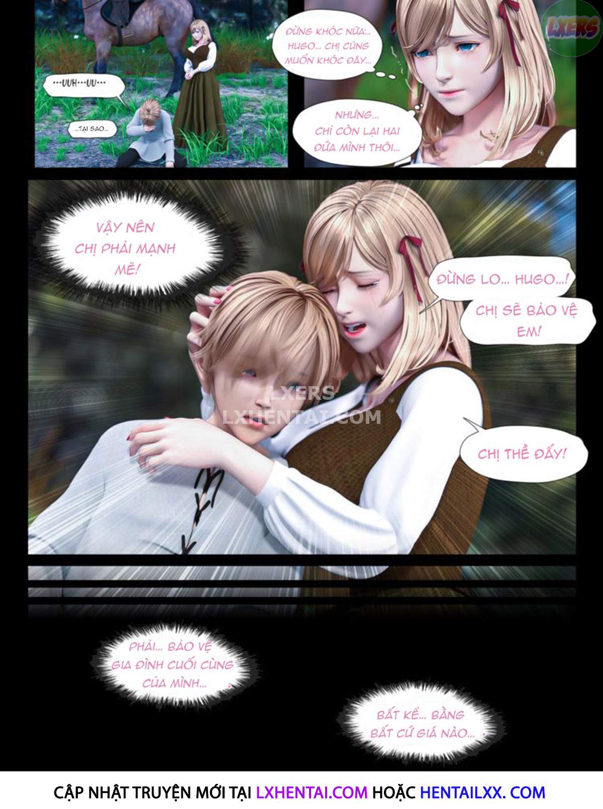 Hình ảnh 7 trong The Rose Fall Into Darkness - Chapter 2 - Hentaimanhwa.net
