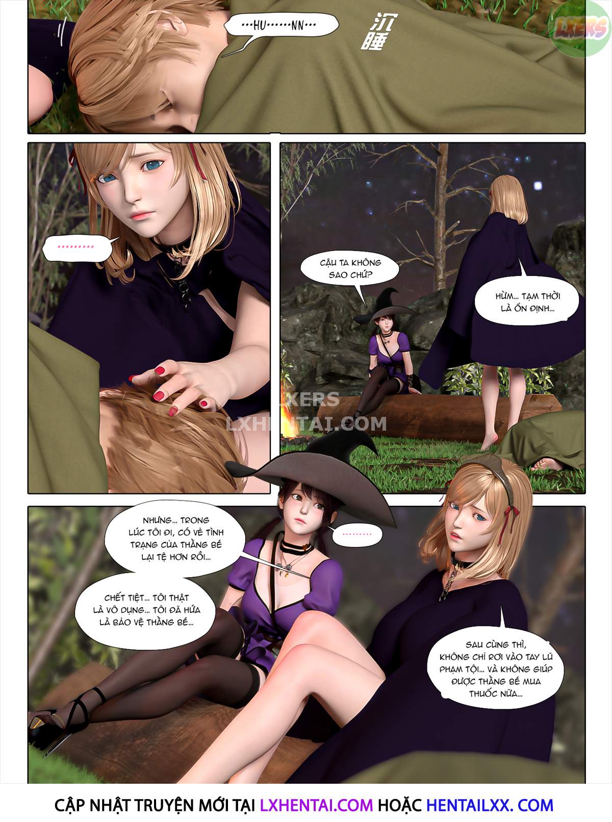 Hình ảnh 54 trong The Rose Fall Into Darkness - Chapter 3 - Hentaimanhwa.net