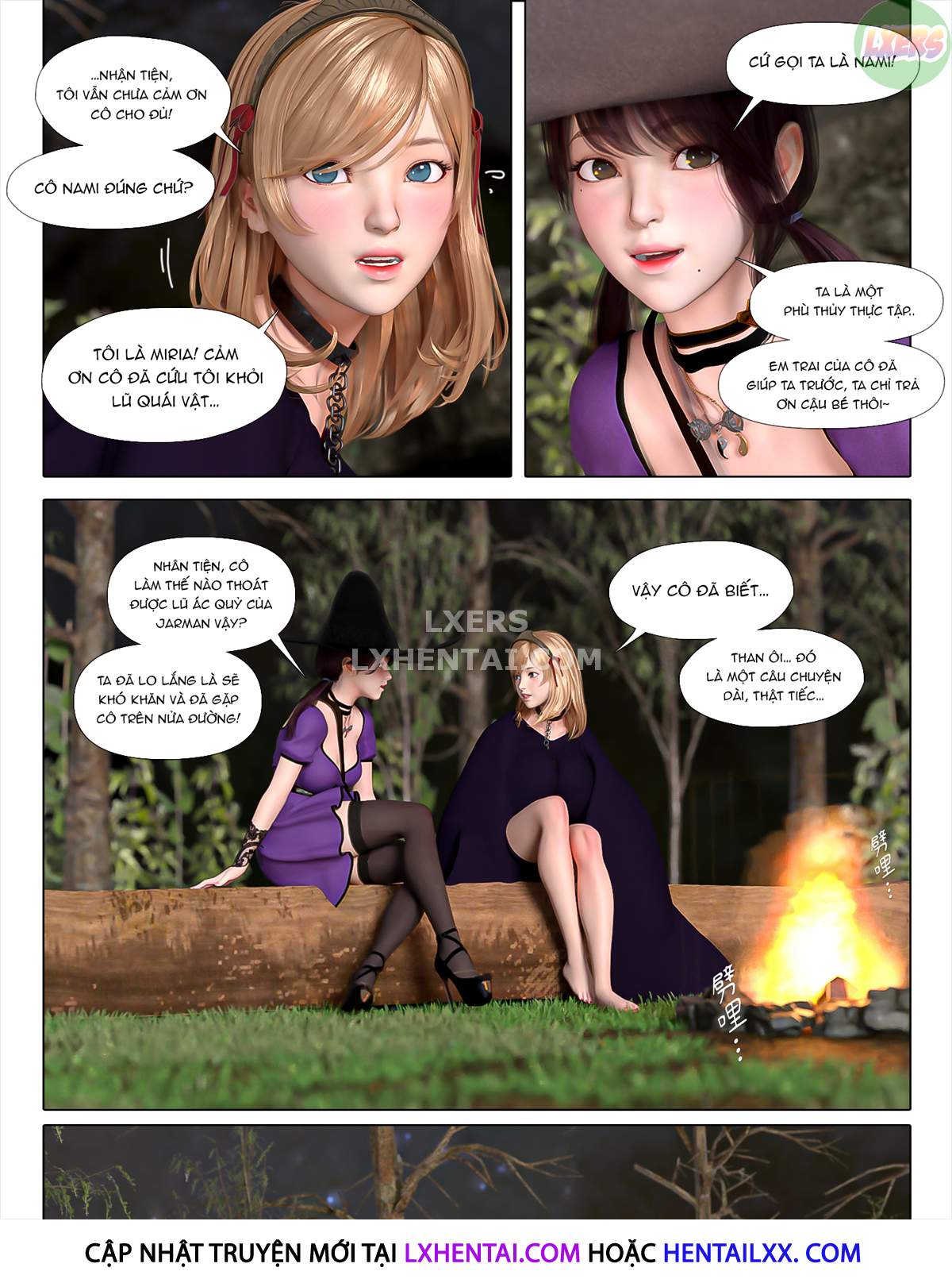 Hình ảnh 55 trong The Rose Fall Into Darkness - Chapter 3 - Hentaimanhwa.net