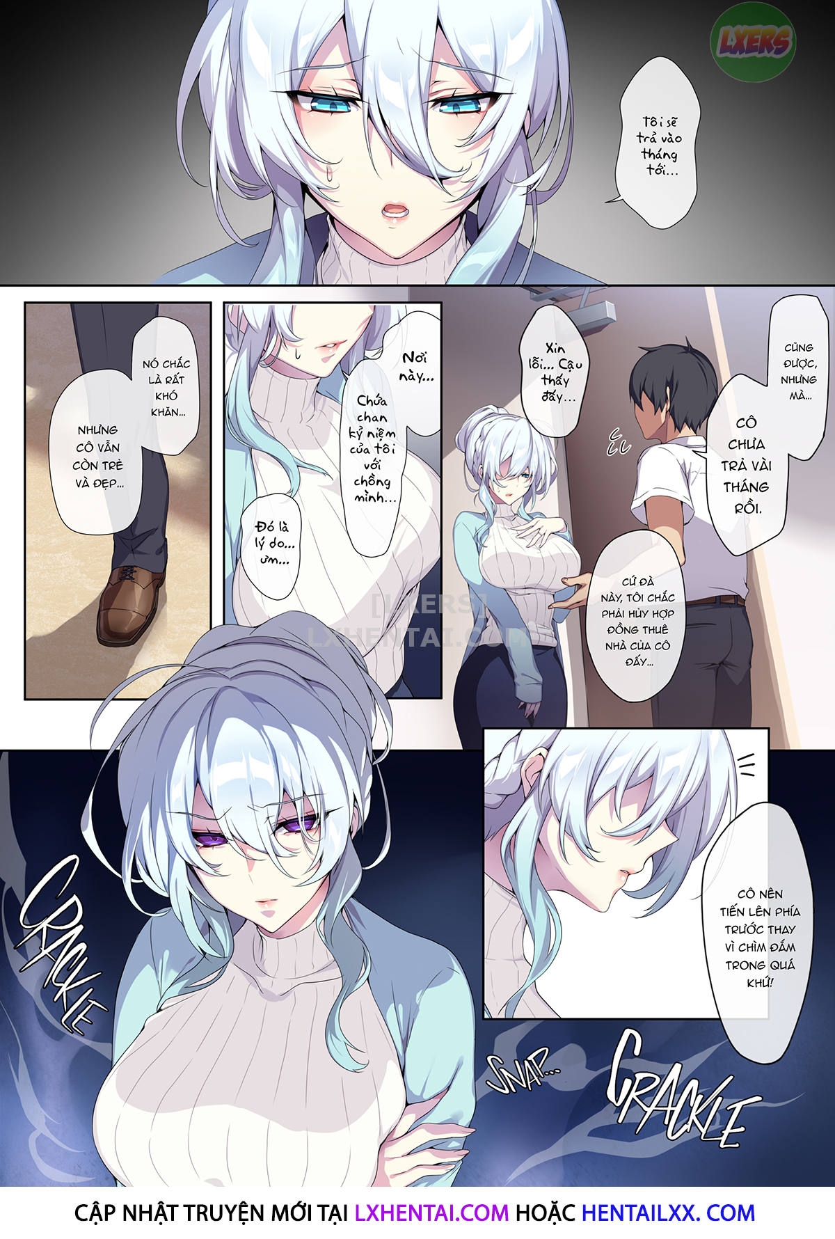 Hình ảnh 1642647031420_0 trong The Shy Snow Woman and the Cursed Ring - One Shot - Hentaimanhwa.net