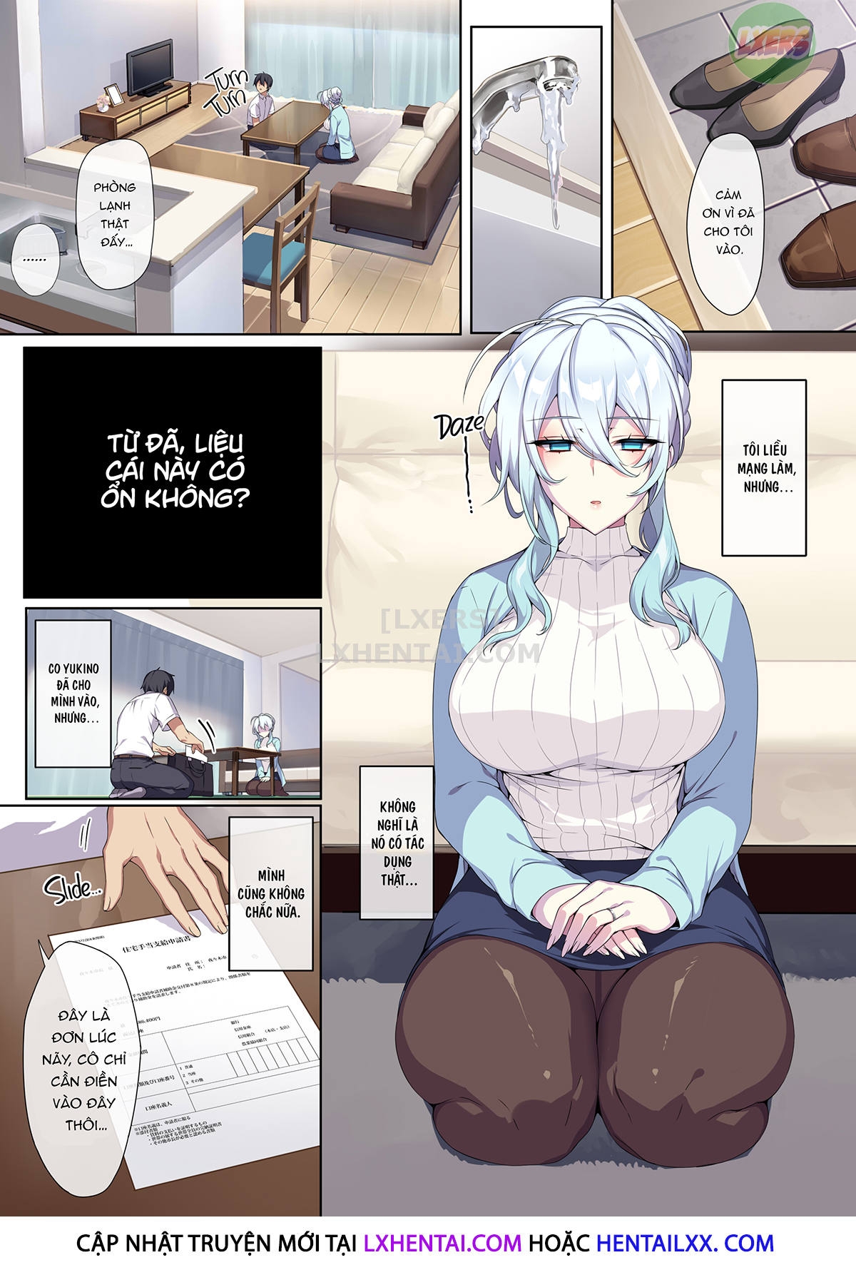 Hình ảnh 164264703837_0 trong The Shy Snow Woman and the Cursed Ring - One Shot - Hentaimanhwa.net