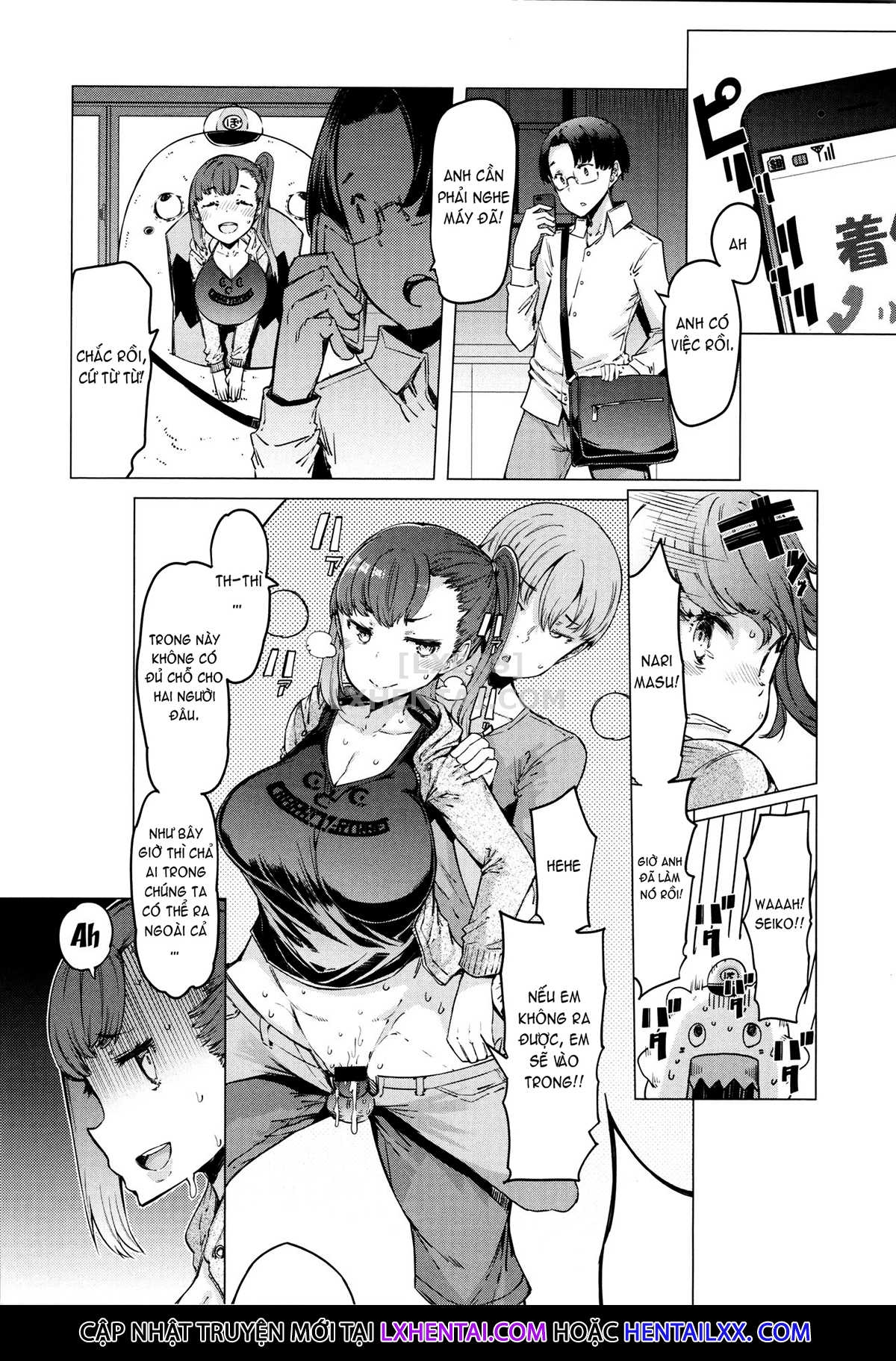 Xem ảnh 1615200175137_0 trong truyện hentai These Housewives Are Too Lewd I Can't Help It! - Chapter 2 - Truyenhentai18.net