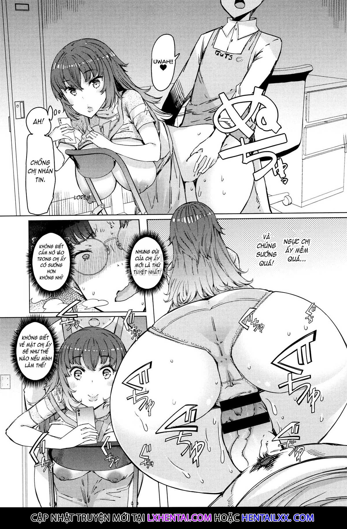 Xem ảnh 1615200283969_0 trong truyện hentai These Housewives Are Too Lewd I Can't Help It! - Chapter 4 - truyenhentai18.pro
