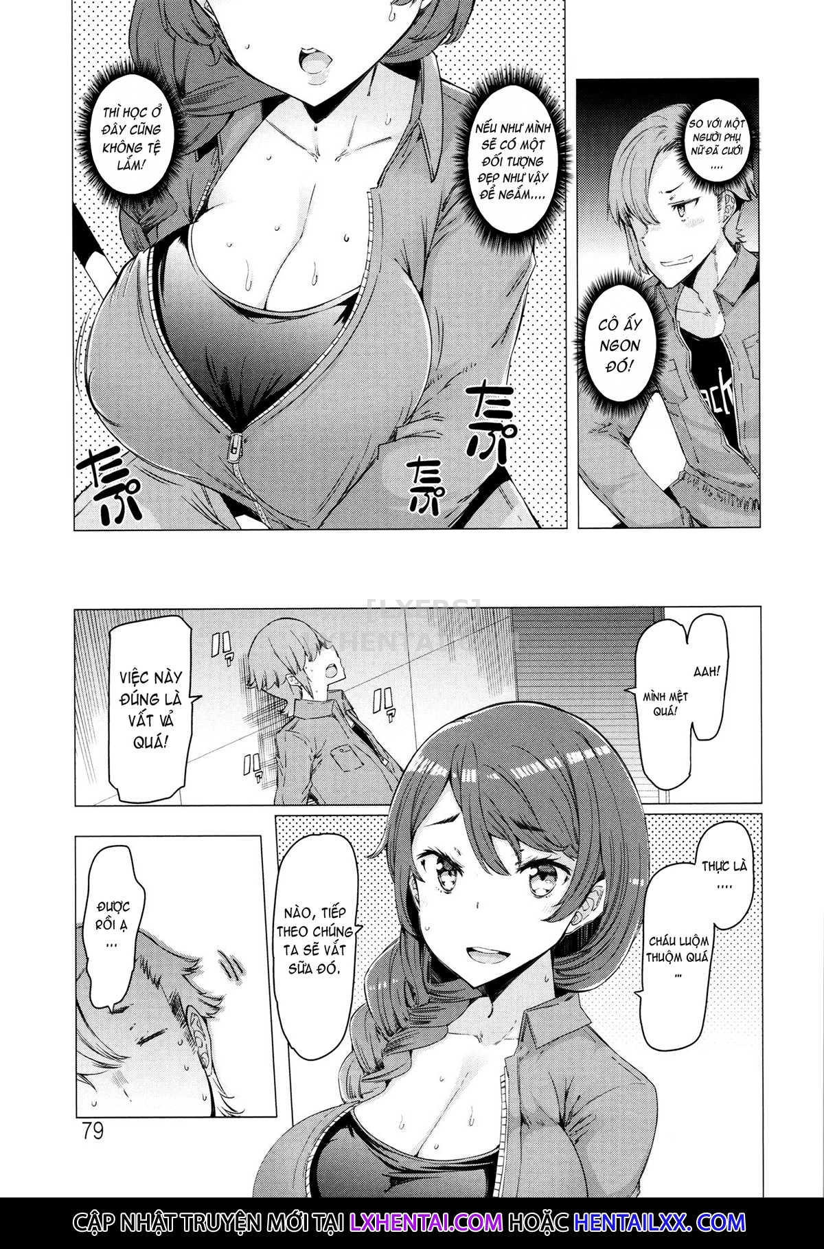Xem ảnh 1615200338335_0 trong truyện hentai These Housewives Are Too Lewd I Can't Help It! - Chapter 5 - truyenhentai18.net