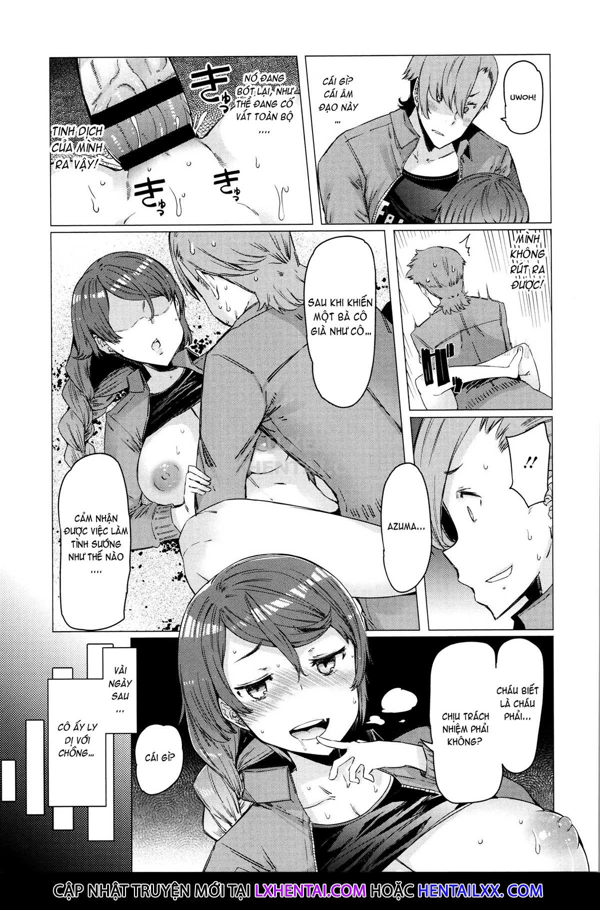 Xem ảnh 1615200350132_0 trong truyện hentai These Housewives Are Too Lewd I Can't Help It! - Chapter 5 - truyenhentai18.net
