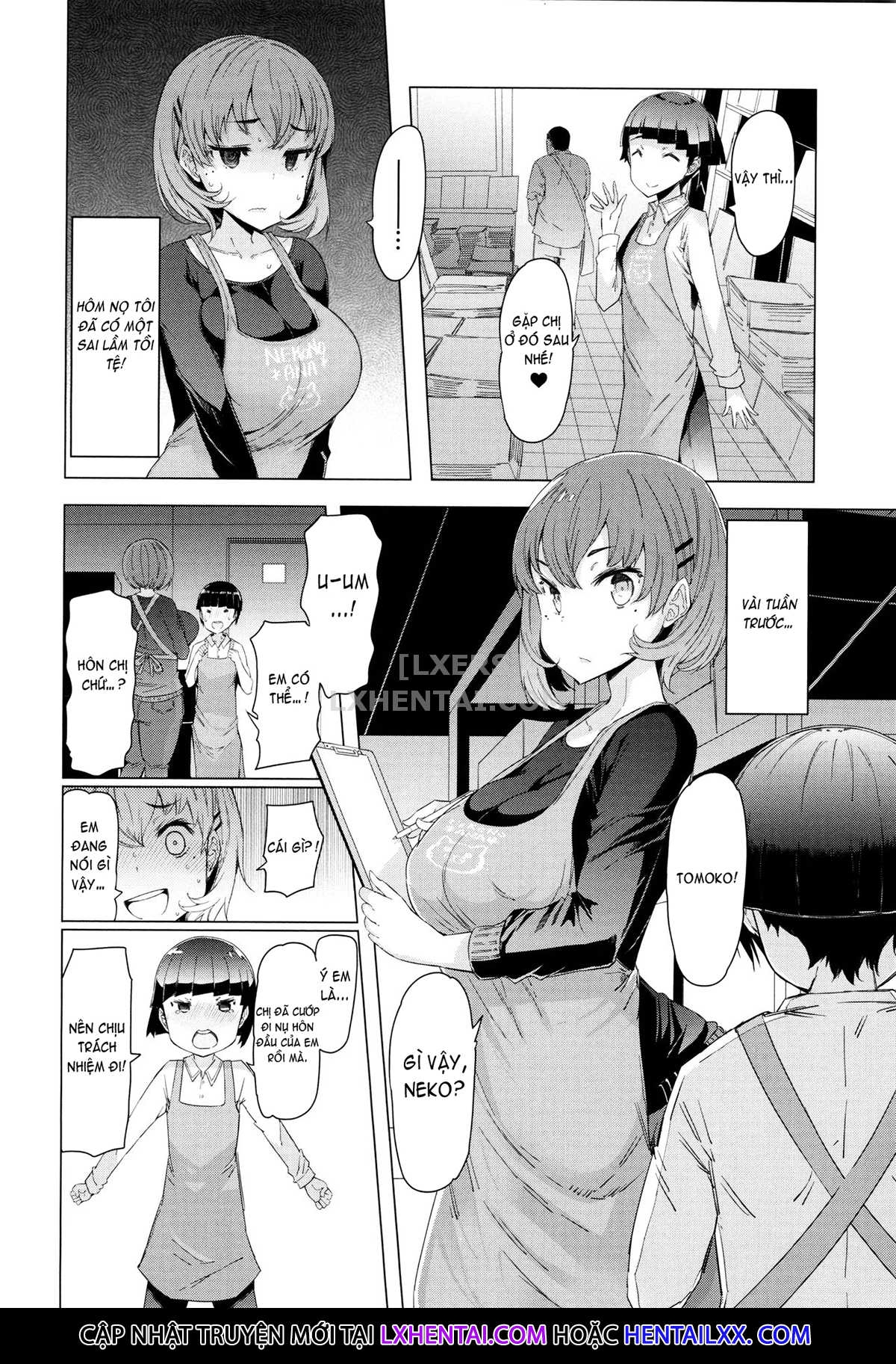 Hình ảnh 1615200507625_0 trong These Housewives Are Too Lewd I Can't Help It! - Chapter 8 - Hentaimanhwa.net