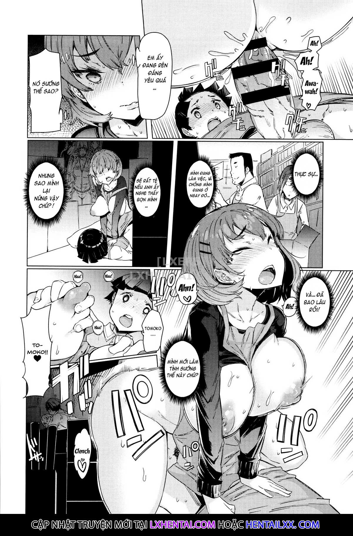Xem ảnh 1615200519547_0 trong truyện hentai These Housewives Are Too Lewd I Can't Help It! - Chapter 8 - truyenhentai18.pro