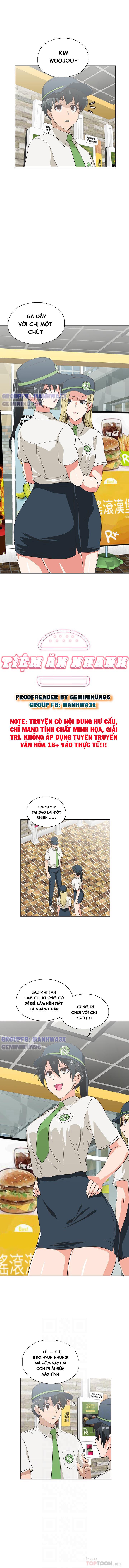 Xem ảnh 1 trong truyện hentai Tiệm Ăn Nhanh - Chap 25 - truyenhentai18.pro