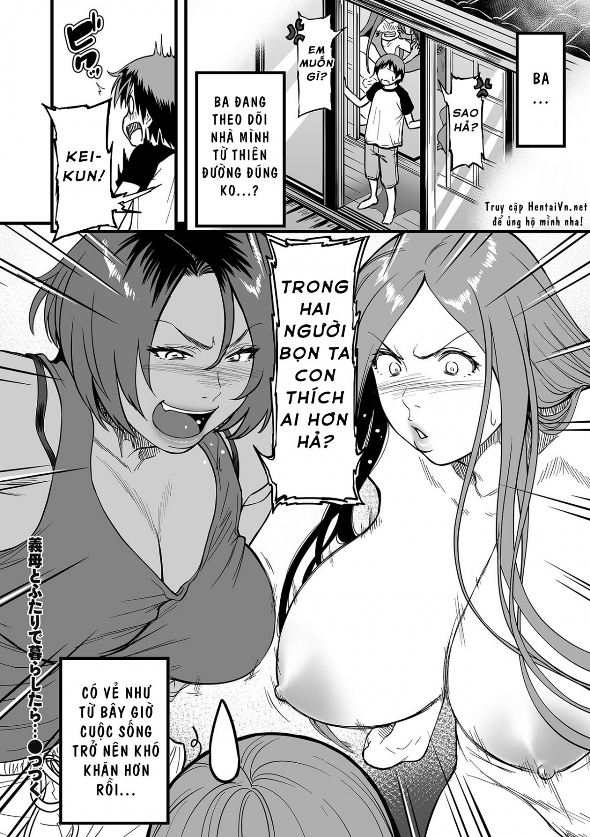 Hình ảnh 1606101950760_0 trong When I Live Alone With My Stepmother - Chapter 3 - Hentaimanhwa.net