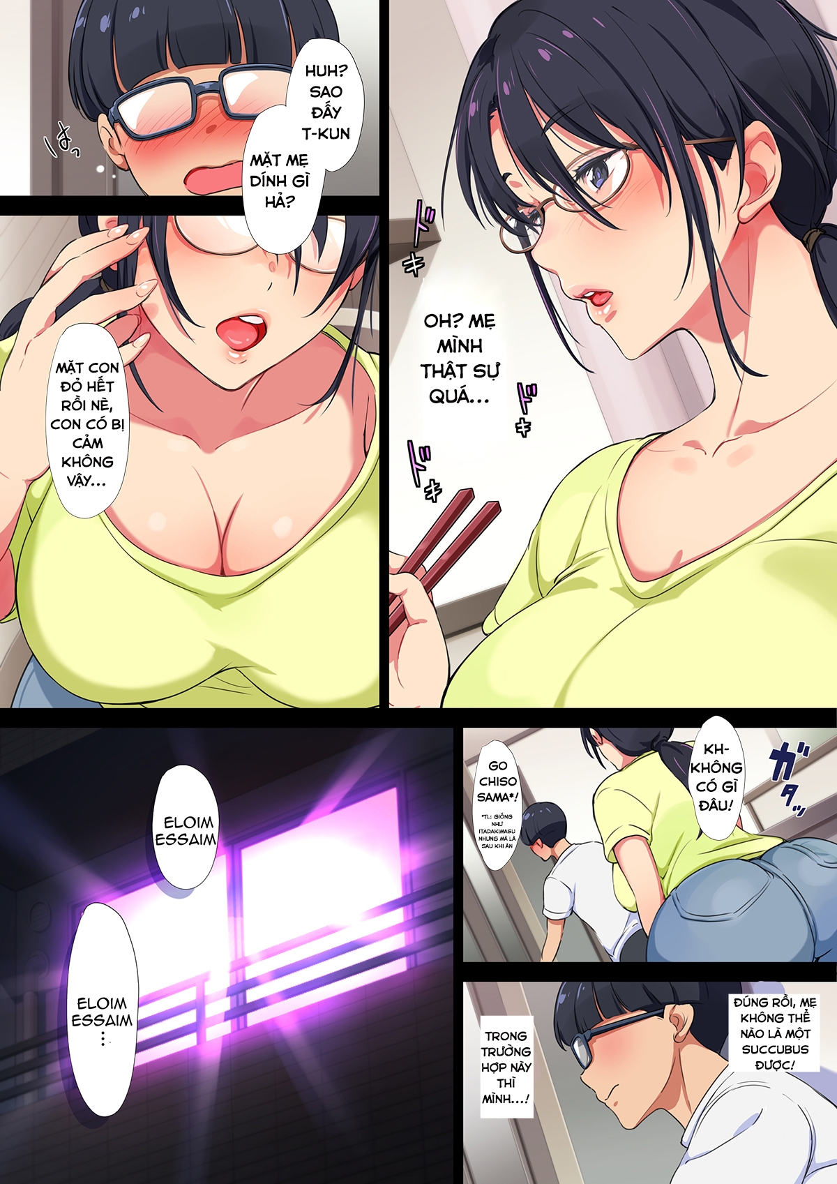 Xem ảnh When I Summoned A Succubus, My Mother Showed Up! - Chapter 2 - 1623947926826_0 - Hentai24h.Tv