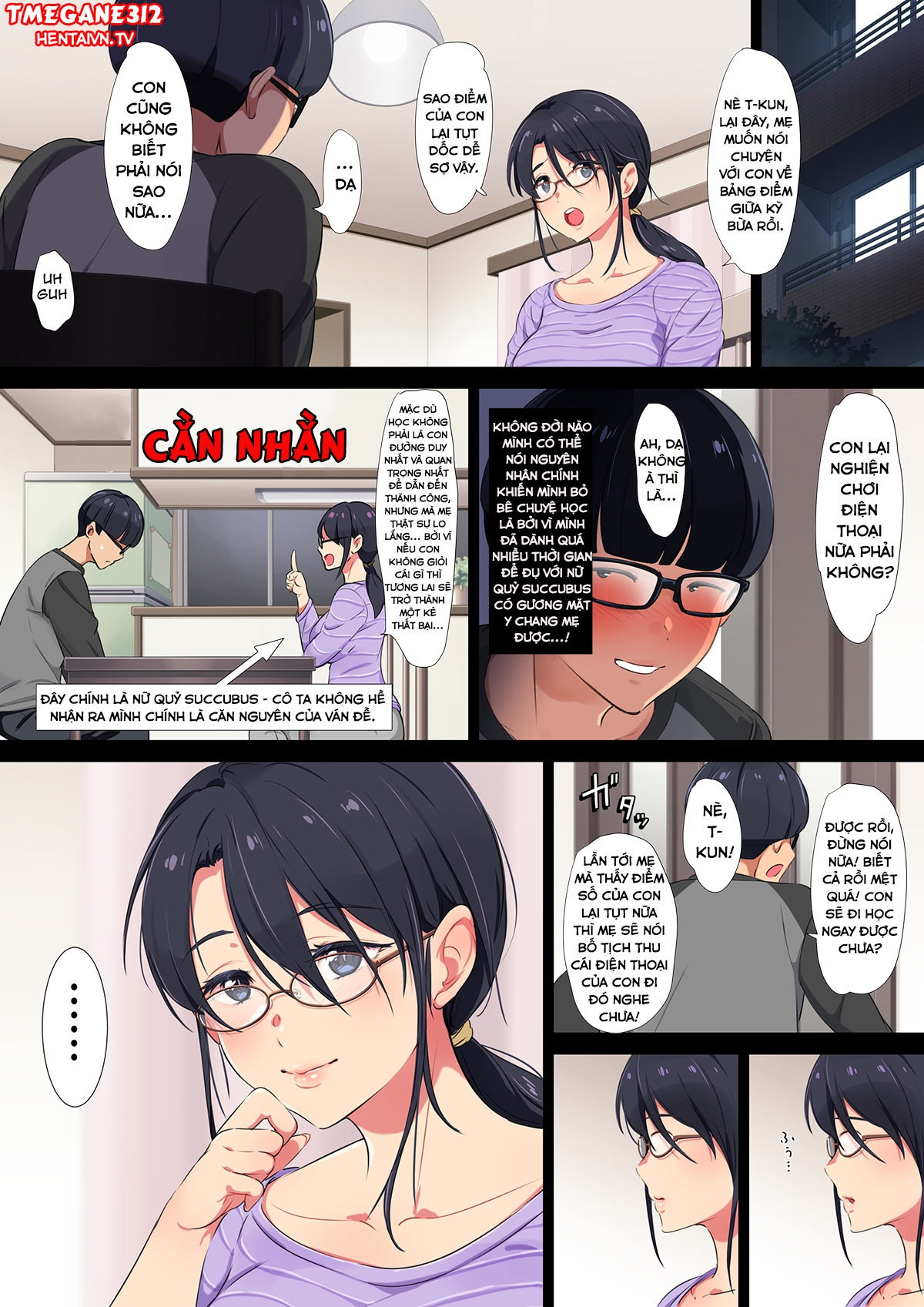 Hình ảnh 1623948196517_0 trong When I Summoned A Succubus, My Mother Showed Up! - Chapter 3 - Hentaimanhwa.net