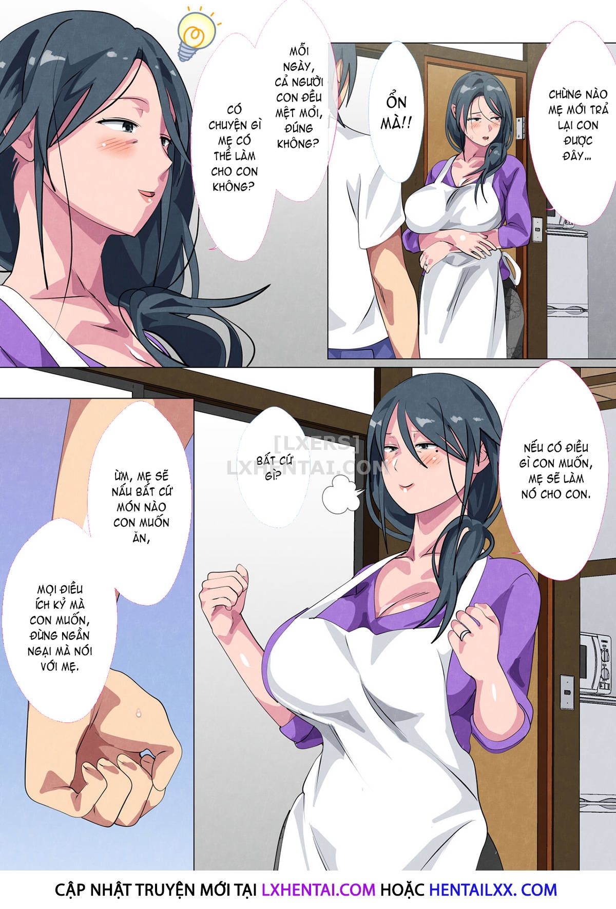 Hình ảnh 1618036419201_0 trong Widowed Mother Sayoko ~Record Of A Copulation Of A Mother And Son Living In A Small Room - Chapter 1 - Hentaimanhwa.net
