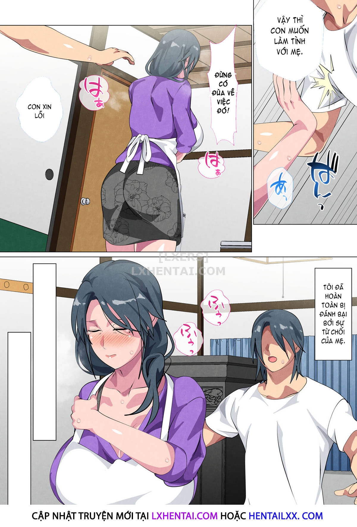 Hình ảnh 1618036421183_0 trong Widowed Mother Sayoko ~Record Of A Copulation Of A Mother And Son Living In A Small Room - Chapter 1 - Hentaimanhwa.net