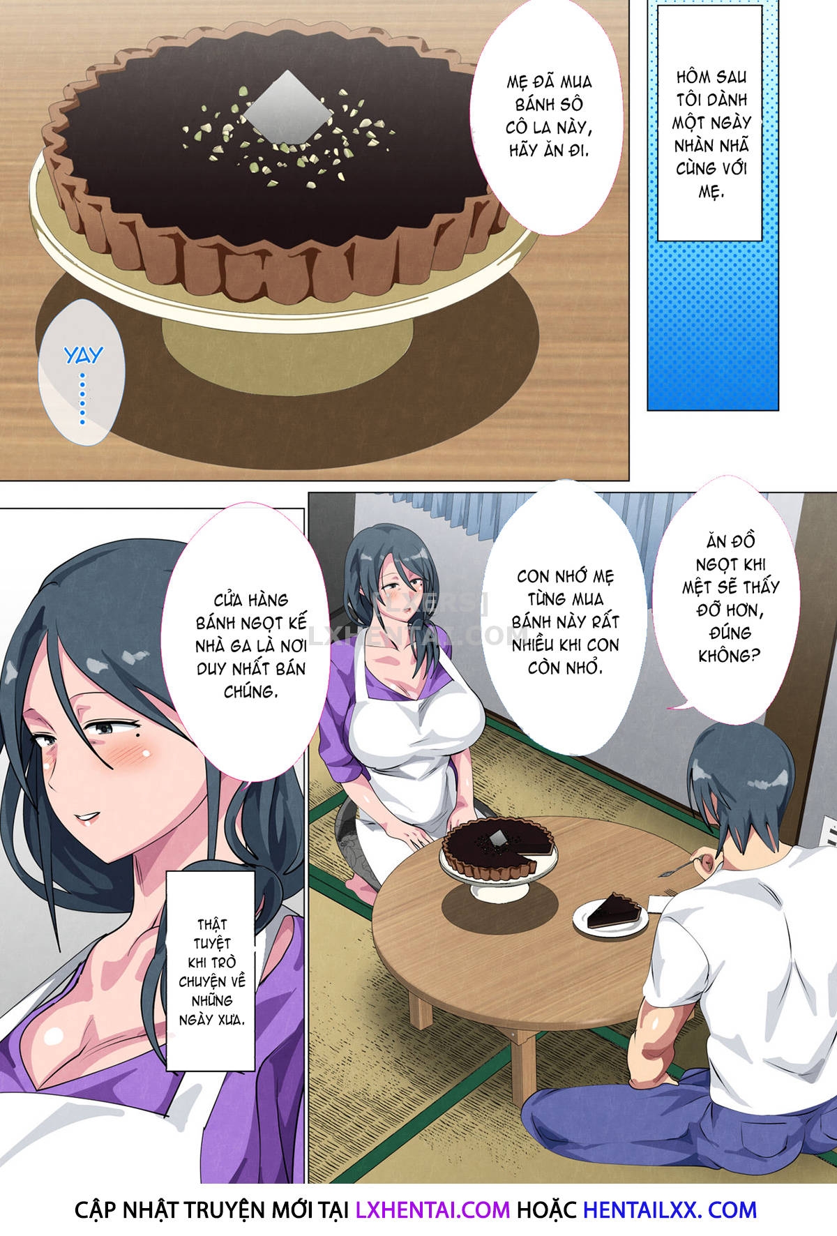 Hình ảnh 1618036427167_0 trong Widowed Mother Sayoko ~Record Of A Copulation Of A Mother And Son Living In A Small Room - Chapter 1 - Hentaimanhwa.net