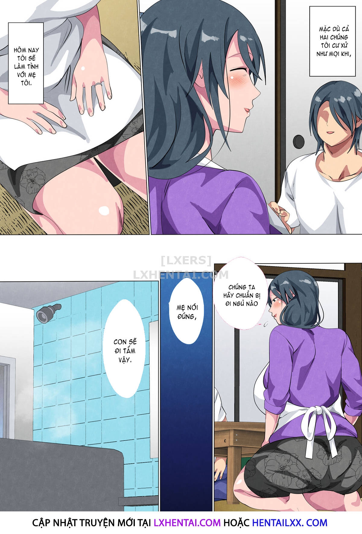 Hình ảnh 1618036428732_0 trong Widowed Mother Sayoko ~Record Of A Copulation Of A Mother And Son Living In A Small Room - Chapter 1 - Hentaimanhwa.net