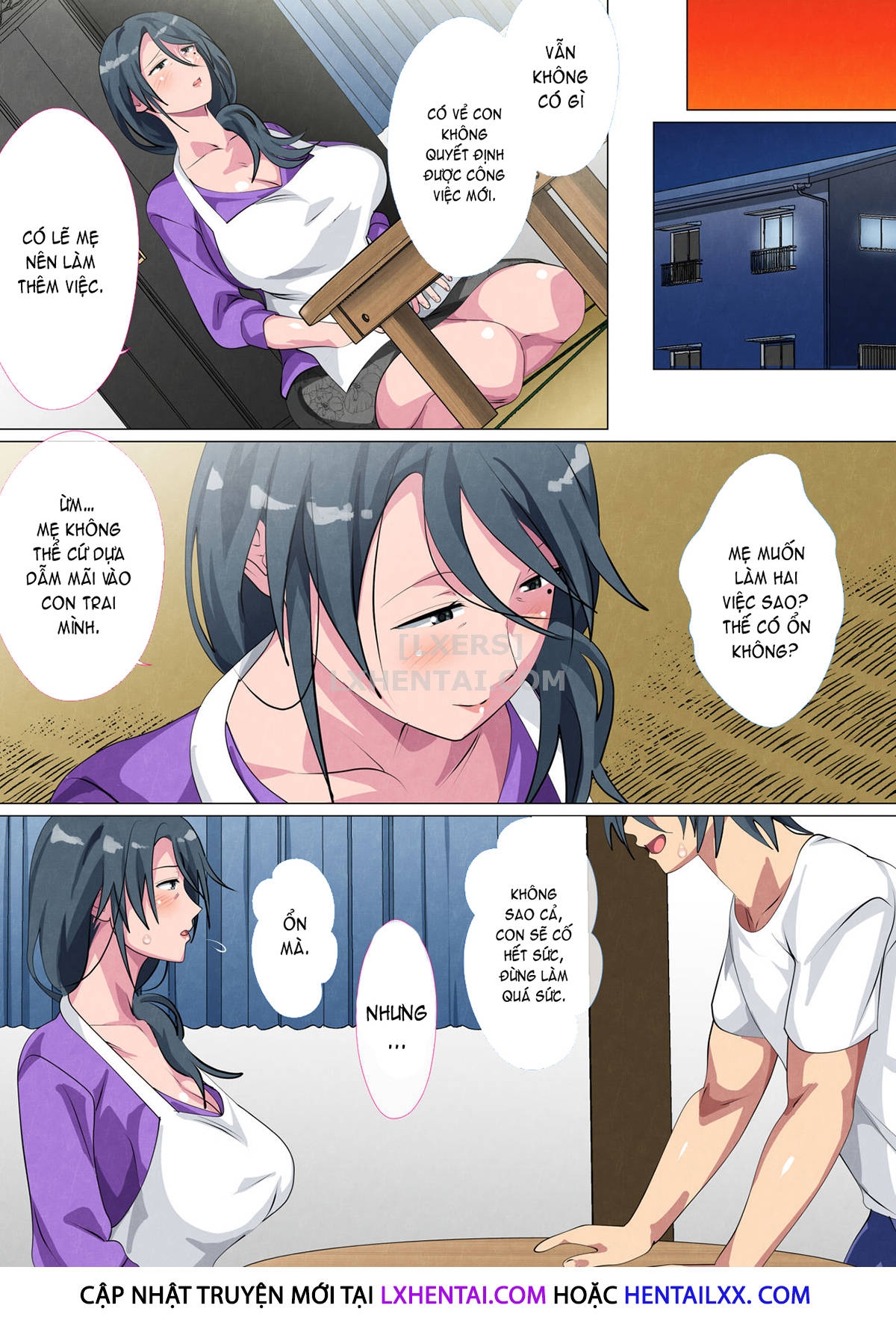 Hình ảnh 1618036492814_0 trong Widowed Mother Sayoko ~Record Of A Copulation Of A Mother And Son Living In A Small Room - Chapter 2 END - Hentaimanhwa.net
