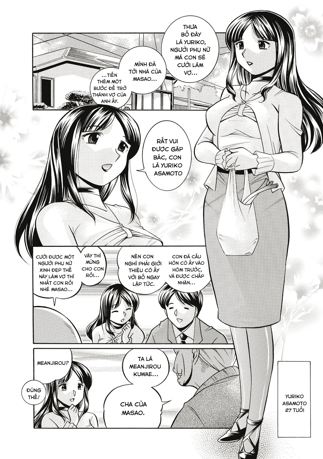 Hình ảnh 164529037793_0 trong Yuriko And Her Father-In-Law - Chapter 1 - Hentaimanhwa.net