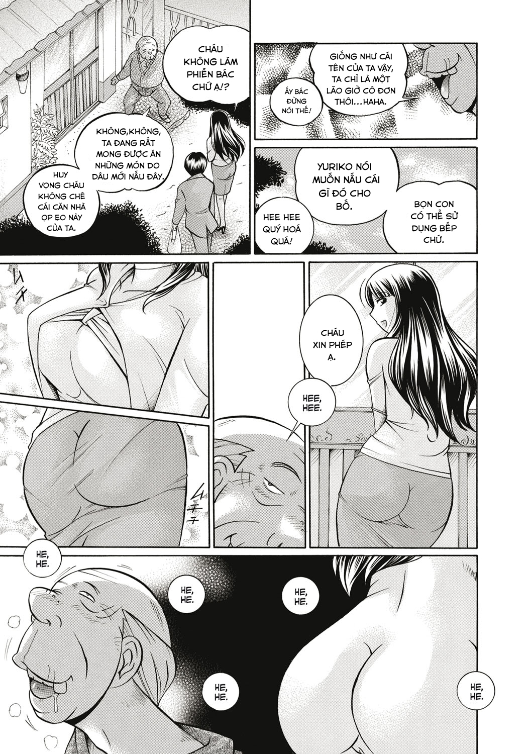 Hình ảnh 1645290379329_0 trong Yuriko And Her Father-In-Law - Chapter 1 - Hentaimanhwa.net
