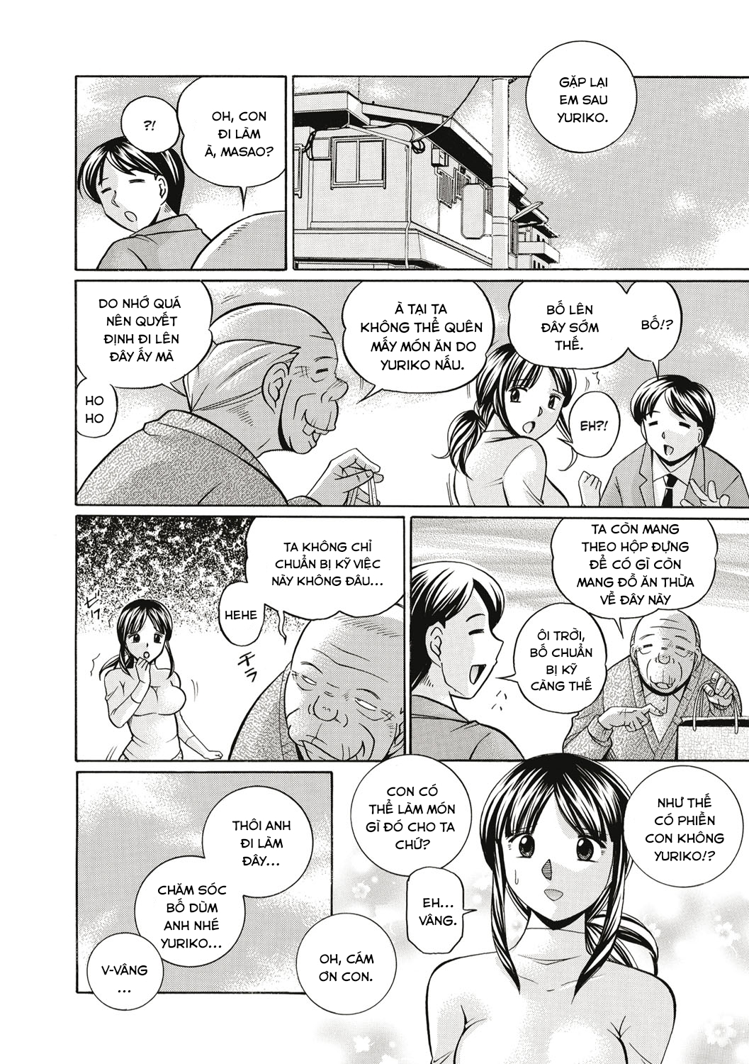 Hình ảnh 1645290522640_0 trong Yuriko And Her Father-In-Law - Chapter 2 - Hentaimanhwa.net