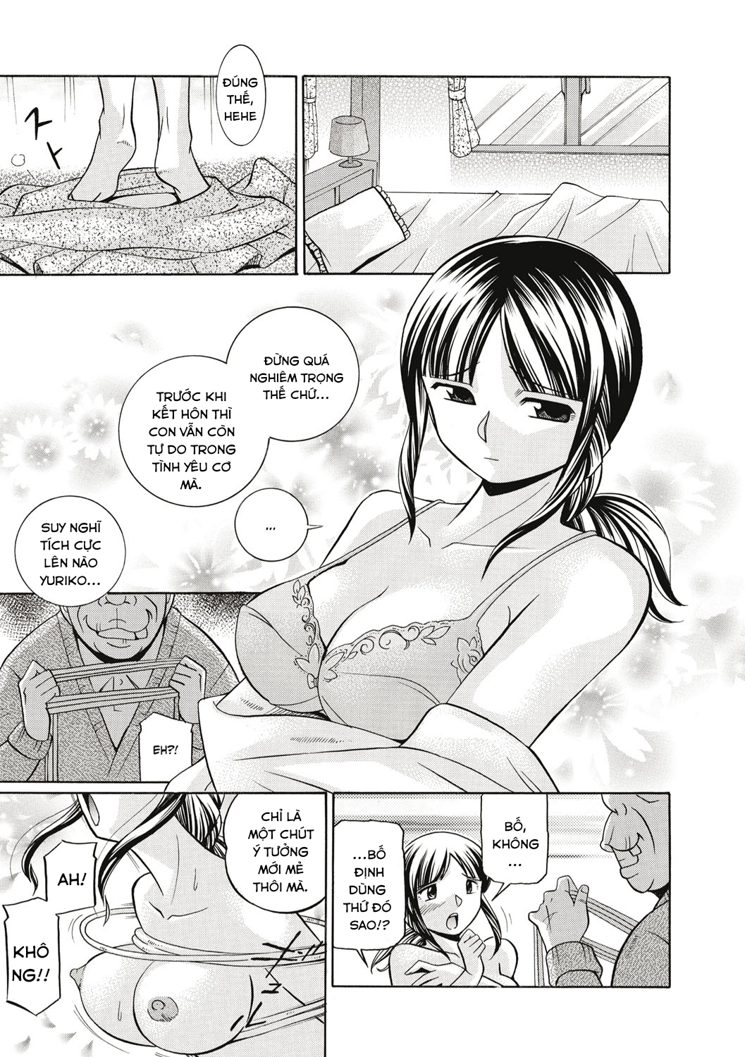 Hình ảnh 1645290528422_0 trong Yuriko And Her Father-In-Law - Chapter 2 - Hentaimanhwa.net